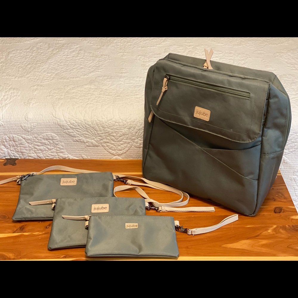 JuJuBe Core Convertible Diaper Bag